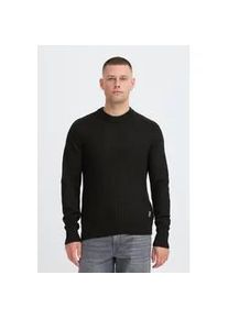 Strickpullover Blend "BHRibi", Herren, Gr. 3XL, schwarz, Grobstrick, 100% Polyacryl, unifarben, normal normal, Rundhals, Pullover Strickpullover, Klassischer Grobstrickpullover