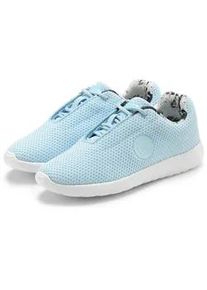 Sneaker Lascana ACTIVE "Halbschuh, Turnschuhe", Damen, Gr. 44, hellblau, Obermaterial: 100% Textilmaterial. Decksohle: 100% Textilmaterial. Futter: 100% Textilmaterial. Laufsohle: 100% Synthetik, unifarben, Schuhe Sneaker, mit atmungsaktivem Mesh-Obermaterial, herausnehmbare Innensohle
