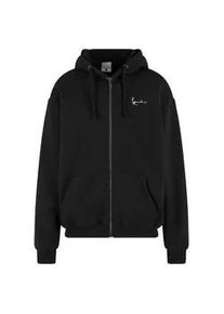 Sweatjacke Karl Kani "Karl Kani Herren", Damen, Gr. M, schwarz, 80% Baumwolle, 20% Polyester, Sweatjacken Sweatjacke