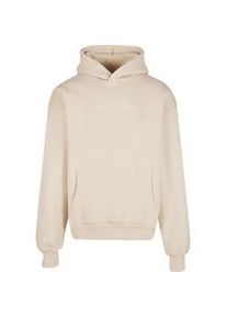 Kapuzensweatshirt Karl Kani "Karl Kani KK Autograph Heavy Sweat OS Hoodie", Herren, Gr. XL, braun, 80% Baumwolle, 20% Polyester, Sweatshirts