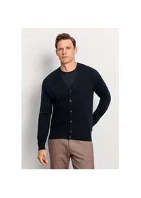 Strickpullover OLYMP "OLYMP Casual Strick", Herren, Gr. 3XL, marine, 100% Schurwolle, Pullover Strickpullover