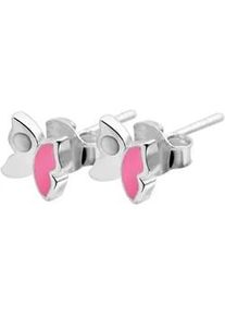 Adelia&acute;s Paar Ohrh&auml;nger ADELIA ́S "M&auml;dchen Ohrringe &ndash; Ohrstecker aus 925 Silber mit Emaille", M&auml;dchen, Gr. M&auml;dchen, Silber 925 (Sterlingsilber), silber, Ohrringe, Geschenkidee: zeitlos und vielseitig