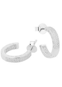 Adelia&acute;s Paar Ohrh&auml;nger ADELIA ́S "Damen Ohrringe &ndash; Ohrstecker aus 925 Silber mit Zirkonia", Damen, Gr. Damen, Silber 925 (Sterlingsilber), silber, Ohrringe, Ein kleines Geschenk mit gro&szlig;er Wirkung