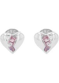 Adelia&acute;s Paar Ohrh&auml;nger ADELIA ́S "Damen Ohrringe &ndash; Ohrstecker aus 925 Silber mit Zirkonia", Damen, Gr. Damen, Silber 925 (Sterlingsilber), silber, Ohrringe, Zum Verschenken &ndash; ideal zum Valentinstag