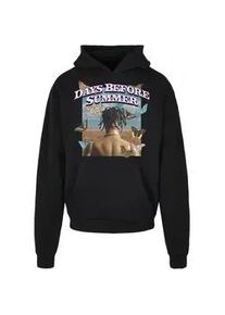 Kapuzenpullover "Upscale by Mister Tee Herren Days before Summer Oversize Hoody", Herren, Gr. S, schwarz, 100% Baumwolle, UPSCALE BY MISTER TEE, mehrfarbig, oversize, Pullover Kapuzenpullover