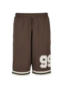 Sweatshorts Rocawear "Rocawear Rocawear BALLER Shorts", Herren, Gr. S, US-Gr&ouml;&szlig;en, chocolate braun, 100% Baumwolle, relaxed fit, Hosen Sweatshorts