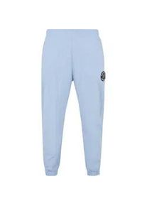 Stoffhose Karl Kani "Karl Kani Herren KM241-046-1 Karl Kani OG Trackpants", Herren, Gr. XS, US-Gr&ouml;&szlig;en, light blau, 100% Polyamid, unifarben, normal, Hosen Stoffhose