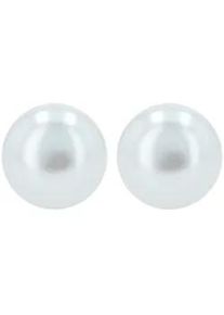 Adelia&acute;s Paar Ohrh&auml;nger ADELIA ́S "Damen Ohrringe &ndash; Ohrstecker aus Edelstahl mit Perle", Damen, Gr. Damen, Edelstahl, silber, Ohrringe, Perfekt als Geschenk zum Valentinstag