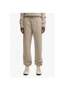 Sweathose Superdry "Essential Logo Jogger Hb", Damen, Gr. S, N-Gr, feather grau, Jersey, Obermaterial: 100% Baumwolle, unifarben, Hosen Sweathose