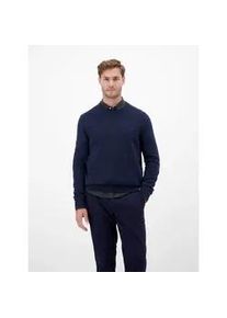 Strickpullover Lerros, Herren, Gr. XL, maple rot, Strick, Obermaterial: 88% Schurwolle, 12% Kaschmir, unifarben, regular fit normal, Rundhals, Rippb&uuml;ndchen, Pullover Strickpullover, mit Logo Stickerei