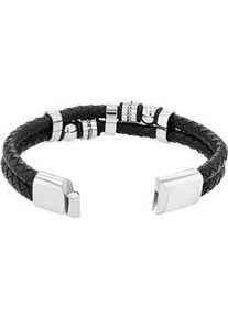 Adelia&acute;s Armband ADELIA ́S "Unisex Armband aus Leder 21,5 cm", schwarz, Armb&auml;nder, Damen, 22cm, Leder, Armband, Zum Verschenken &ndash; ideal zum einfach so