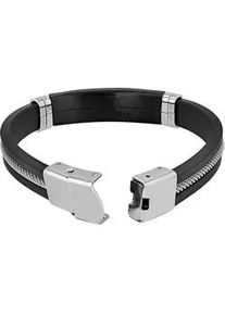 Adelia&acute;s Armband ADELIA ́S "Herren Armband &ndash; Silikonarmband aus Silikon 19 cm", schwarz, Armb&auml;nder, Herren, 19cm, Synthetik, Armband, Perfekt als Geschenk zum Valentinstag