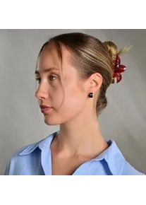 Adelia&acute;s Klappcreolen ADELIA ́S "Unisex Ohrringe &ndash; Klappcreole aus Edelstahl", Damen, Gr. Unisex, Edelstahl, schwarz, Ohrringe Klappcreolen, Ein kleines Geschenk mit gro&szlig;er Wirkung