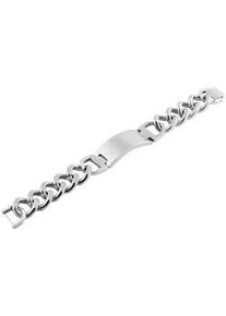 Adelia&acute;s Armband ADELIA ́S "Herren Armband &ndash; Panzerarmband aus Edelstahl 25 cm", silber, Armb&auml;nder, Herren, 2,5cm, Edelstahl, Armband, Perfekt als Geschenk zum Geburtstag