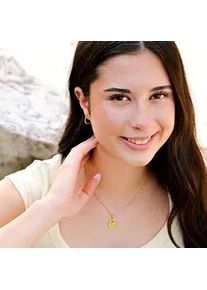 Adelia&acute;s Klappcreolen ADELIA ́S "Damen Ohrringe &ndash; Klappcreole aus Edelstahl", Damen, Gr. Damen, Edelstahl, gold, Ohrringe Klappcreolen, Sch&ouml;ne Geschenkidee zum Muttertag