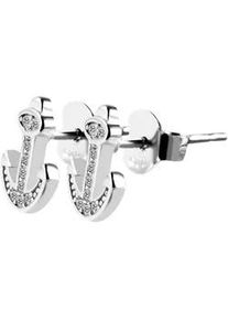 Adelia&acute;s Paar Ohrh&auml;nger ADELIA ́S "Damen Ohrringe &ndash; Ohrstecker aus 925 Silber mit Zirkonia", Damen, Gr. Damen, Silber 925 (Sterlingsilber), silber, Ohrringe, Sch&ouml;ne Geschenkidee zum Jubil&auml;um