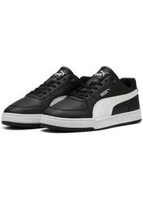 Sneaker Puma "CAVEN III", Herren, Gr. 46, Puma schwarz, Puma wei&szlig;, Puma silber, Synthetik, mehrfarbig, Schuhe Sneaker, Obermaterial aus Synthetik, Innenmaterial aus Textil