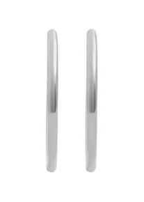 Adelia&acute;s Klappcreolen ADELIA ́S "Damen Ohrringe &ndash; Klappcreole aus Edelstahl", Damen, Gr. Damen, Edelstahl, silber, Ohrringe Klappcreolen, Ideal als Geschenk &ndash; dezent und elegant