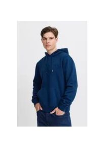 Kapuzenpullover Blend "BHSweatshirt", Herren, Gr. XXL, blau (estate blau), Sweatware, 50% Baumwolle, 50% Polyester, regular fit normal, ohne Ausschnitt, eingesetzt, Pullover Kapuzenpullover, Stilvoller Hoodie mit Kapuze