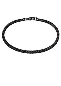 Armband True Rebels "TR344" Gr. 23, schwarz, Armb&auml;nder, Herren, 23, Edelstahl, Armband