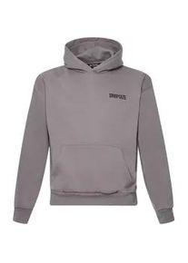 Kapuzenpullover DROPSIZE "Dropsize HEAVY OVERSIZE HD PRINT HOODIE", Herren, Gr. S, driftwood, 70% Baumwolle, 30% Polyester, mehrfarbig, oversize, ohne Ausschnitt, Pullover Kapuzenpullover