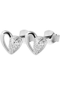 Adelia&acute;s Paar Ohrh&auml;nger ADELIA ́S "Damen Ohrringe &ndash; Ohrstecker aus 925 Silber mit Zirkonia", Damen, Gr. Damen, Silber 925 (Sterlingsilber), silber, Ohrringe, Ideal als Geschenk &ndash; dezent und elegant