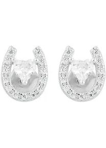 Adelia&acute;s Paar Ohrh&auml;nger ADELIA ́S "Damen Ohrringe &ndash; Ohrstecker aus 925 Silber mit Zirkonia", Damen, Gr. Damen, Silber 925 (Sterlingsilber), silber, Ohrringe, Zum Verschenken &ndash; ideal zum Jubil&auml;um