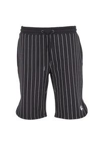 Stoffhose Rocawear "Rocawear Herren Rocawear Coles Shorts", Herren, Gr. S, US-Gr&ouml;&szlig;en, schwarz, 80% Baumwolle, 20% Polyester, gestreift, normal, Hosen Stoffhose