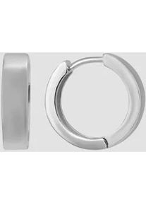 Adelia&acute;s Klappcreolen ADELIA ́S "Unisex Ohrringe &ndash; Klappcreole aus 925 Silber", Damen, Gr. Unisex, Silber 925 (Sterlingsilber), silber, Ohrringe Klappcreolen, Ein kleines Geschenk mit gro&szlig;er Wirkung