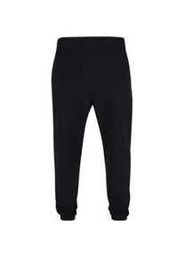 Stoffhose Urban Classics "Urban Classics Herren Ultra Heavy Sweatpants", Herren, Gr. M, US-Gr&ouml;&szlig;en, schwarz, 100% Baumwolle, unifarben, loose fit, Hosen Stoffhose