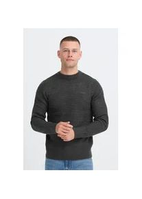 Strickpullover Blend "BHPattax", Herren, Gr. 3XL, pewter mix, Grobstrick, 100% Polyacryl, unifarben, normal normal, Rundhals, Pullover Strickpullover, Klassischer Grobstrickpullover