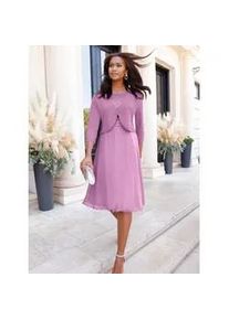 Bolero Lady, Damen, Gr. 54, orchidee, 50% Viskose, 28% Polyester, 22% Polyamid, unifarben, Strickjacken Bolero