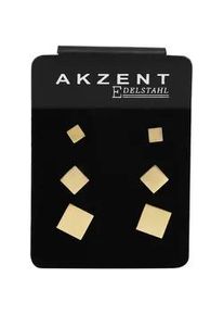 Adelia&acute;s Paar Ohrh&auml;nger ADELIA ́S "Damen Ohrringe &ndash; Ohrstecker aus Edelstahl", Damen, Gr. Damen, Edelstahl, gold, Ohrringe, Geschenkidee: zeitlos und vielseitig