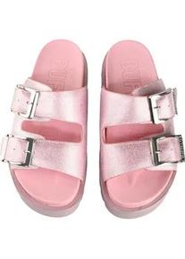 Sandale Buffalo "Buffalo RAYA ARI", Damen, Gr. 41, pink, Polyurethan, Schuhe Sandale