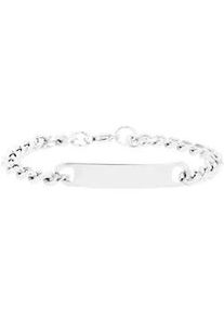 Adelia&acute;s Armband ADELIA ́S "Damen Armband &ndash; Panzerarmband aus Edelstahl 18 cm", silber, Armb&auml;nder, Damen, 18cm, Edelstahl, Armband, Geschenkidee: zeitlos und vielseitig