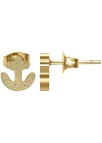 Adelia&acute;s Paar Ohrh&auml;nger ADELIA ́S "Damen Ohrringe &ndash; Ohrstecker aus Edelstahl", Damen, Gr. Damen, Edelstahl, gold, Ohrringe, Geschenkidee: zeitlos und vielseitig