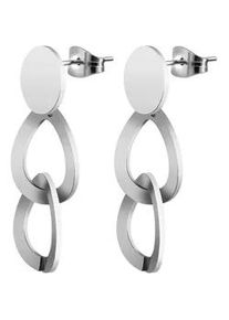 Adelia&acute;s Paar Ohrh&auml;nger ADELIA ́S "Damen Ohrringe &ndash; Ohrstecker aus Edelstahl", Damen, Gr. Damen, Edelstahl, silber, Ohrringe, Geschenkidee: zeitlos und vielseitig