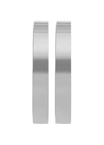 Adelia&acute;s Paar Creolen ADELIA ́S "Damen Ohrringe &ndash; Creole aus Edelstahl", Damen, Gr. Damen, Edelstahl, silber, Ohrringe, Zum Verschenken an Menschen, die Ihnen am Herzen liegen