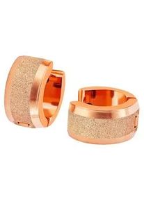 Adelia&acute;s Klappcreolen ADELIA ́S "Damen Ohrringe &ndash; Klappcreole aus Edelstahl", Damen, Gr. Damen, Edelstahl, gold, Ohrringe Klappcreolen, Sch&ouml;ne Geschenkidee zum einen besonderen Tag