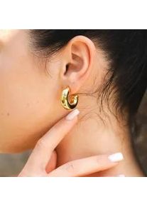 Adelia&acute;s Paar Ohrh&auml;nger ADELIA ́S "Damen Ohrringe aus Edelstahl", Damen, Gr. Damen, Edelstahl, gold, Ohrringe, Perfekt zum Verschenken an besondere Menschen