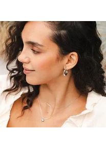 Adelia&acute;s Paar Creolen ADELIA ́S "Damen Ohrringe &ndash; Creole aus Edelstahl", Damen, Gr. Damen, Edelstahl, silber, Ohrringe, Perfekt als Geschenk f&uuml;r besondere Menschen