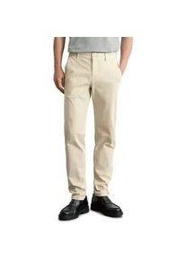 Marc O'Polo Chinohose MARC O'POLO "aus Bio-Baumwoll-Mix", Herren, Gr. 38, L&auml;nge 32, grau (gray silk), Obermaterial: 98% Baumwolle, 2% Elasthan, unifarben, figurbetont normal, Hosen Chinohose