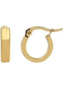 Adelia&acute;s Paar Creolen ADELIA ́S "Damen Ohrringe &ndash; Creole aus Edelstahl", Damen, Gr. Damen, Edelstahl, gold, Ohrringe, Perfekt zum Verschenken an besondere Menschen