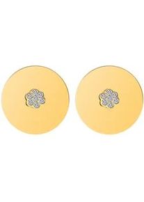 Adelia&acute;s Paar Ohrh&auml;nger ADELIA ́S "Damen Ohrringe &ndash; Ohrstecker aus Edelstahl mit Strass Steinchen", Damen, Gr. Damen, Edelstahl, gold, Ohrringe, Ideal als Geschenk f&uuml;r besondere Anl&auml;sse