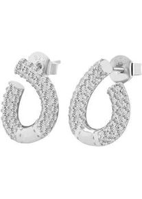 Adelia&acute;s Paar Ohrh&auml;nger ADELIA ́S "Damen Ohrringe &ndash; Ohrstecker aus 925 Silber", Damen, Gr. Damen, Silber 925 (Sterlingsilber), silber, Ohrringe, Ideal zum Verschenken &ndash; schlicht und stilvoll