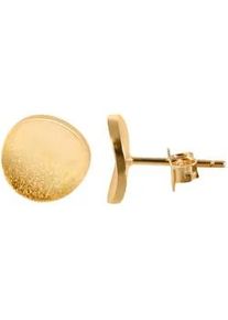 Adelia&acute;s Paar Ohrh&auml;nger ADELIA ́S "Damen Ohrringe &ndash; Ohrstecker aus 925 Silber", Damen, Gr. Damen, Silber 925 (Sterlingsilber), gold, Ohrringe, Ideal als Geschenk zum Jubil&auml;um