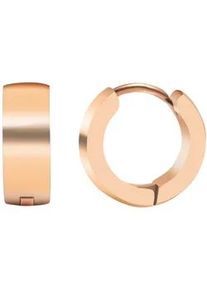 Adelia&acute;s Klappcreolen ADELIA ́S "Damen Ohrringe &ndash; Klappcreole aus Edelstahl", Damen, Gr. Damen, Edelstahl, gold, Ohrringe Klappcreolen, Zum Verschenken &ndash; ideal zum Muttertag