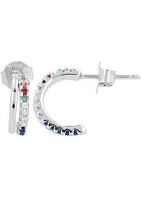 Adelia&acute;s Paar Ohrh&auml;nger ADELIA ́S "Damen Ohrringe &ndash; Ohrstecker aus 925 Silber mit Zirkonia", Damen, Gr. Damen, Silber 925 (Sterlingsilber), silber, Ohrringe, Geschenkidee: zeitlos und vielseitig