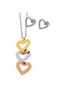 Adelia&acute;s Kette ohne Anh&auml;nger ADELIA ́S "Damen Halskette mit Anh&auml;nger &ndash; aus Edelstahl", silber, Halsketten, Damen, 48cm, Edelstahl, Ideal zum Verschenken &ndash; schlicht und stilvoll