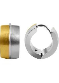 Adelia&acute;s Klappcreolen ADELIA ́S "Damen Ohrringe &ndash; Klappcreole aus Edelstahl", Damen, Gr. Damen, Edelstahl, wei&szlig;, Ohrringe Klappcreolen, Zum Verschenken &ndash; ideal zum Geburtstag